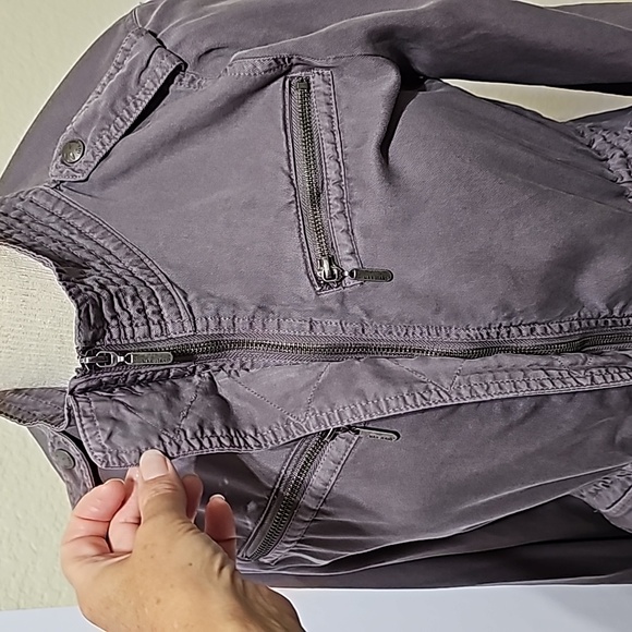 Max Jeans Gray Jacket Small - Picture 4 of 9